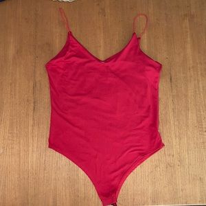 Red NWT Red Bodysuit